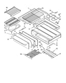 Bake drawer & broiler parts, optional parts