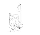 Kenmore Elite 11027087600 pump parts, optional parts (not included) diagram