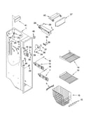 Freezer liner parts