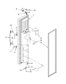 Freezer door parts