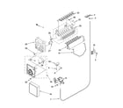 Kenmore 10656196501 icemaker parts, optional parts (not included) diagram