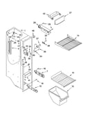 Freezer liner parts