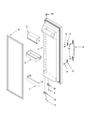 Refrigerator door parts