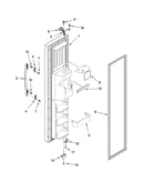 Freezer door parts