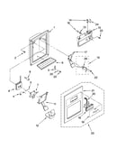 Dispenser front parts