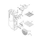 Kenmore 10656833600 freezer liner parts diagram