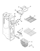 Freezer liner parts