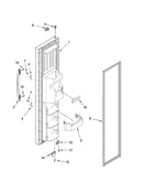 Freezer door parts