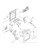 Dispenser front parts