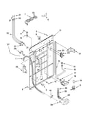Rear panel parts