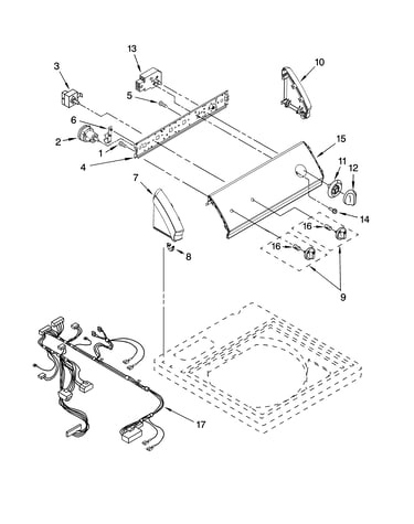 Control panel parts