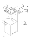 Top and cabinet parts