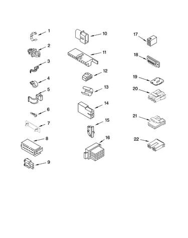 Wiring harness parts