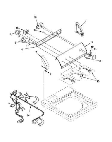Control panel parts
