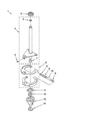 Brake and drive tube parts