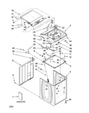 Top and cabinet parts