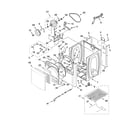Kenmore Elite 11077032600 cabinet parts diagram