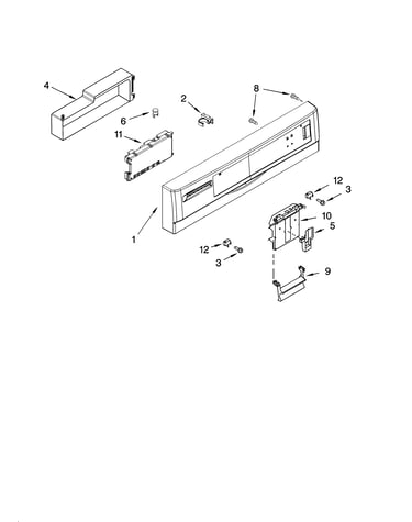 Control panel parts