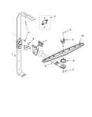 Upper wash and rinse parts