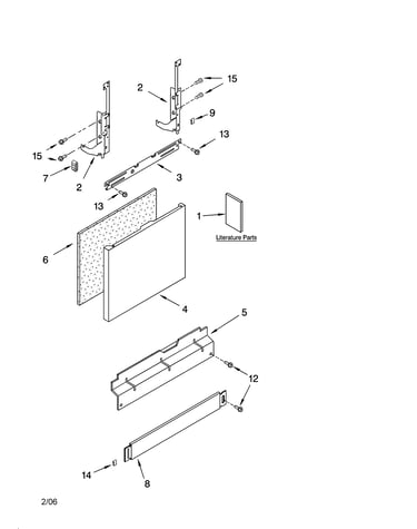 Door and panel parts