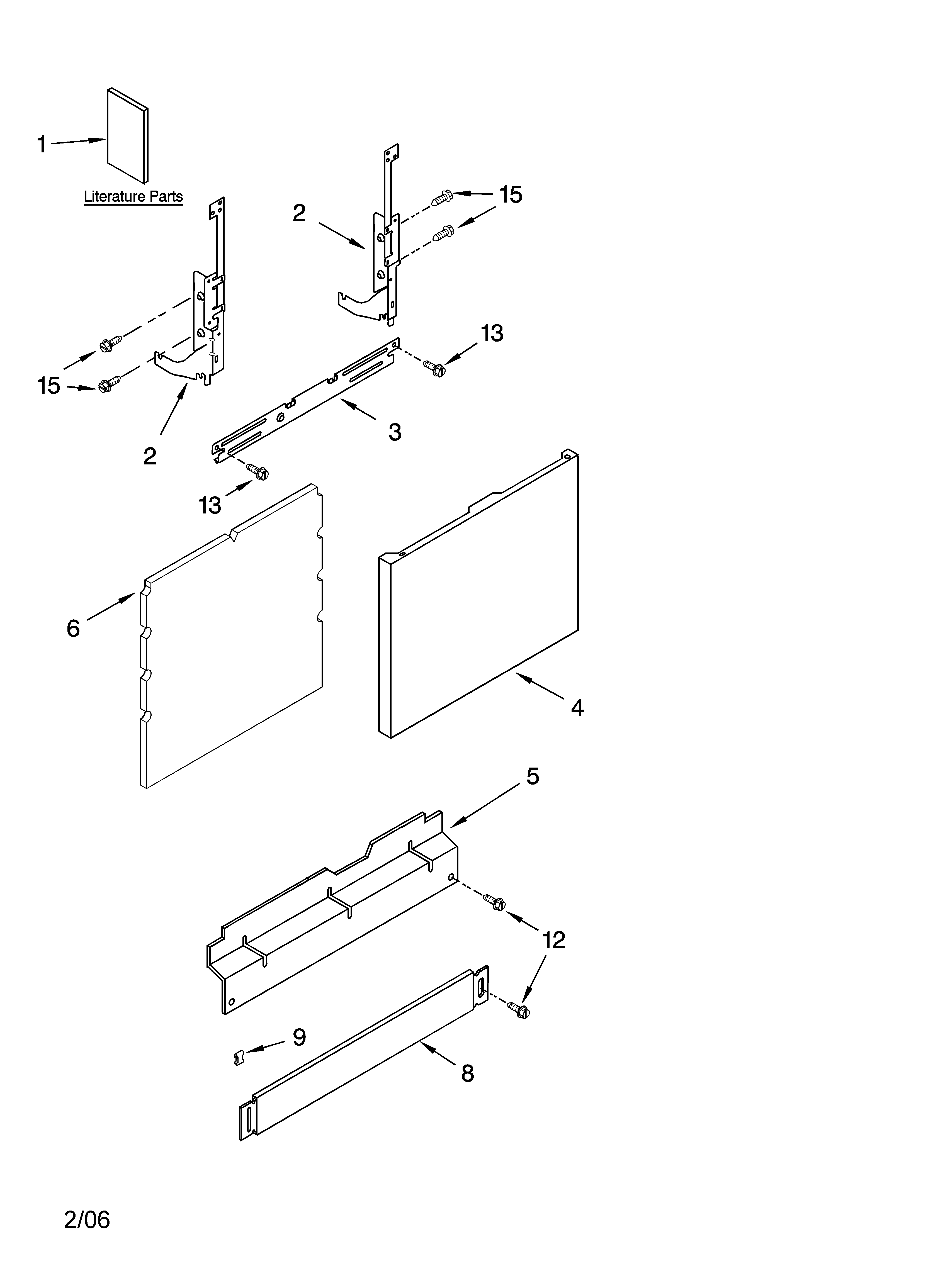 Door and panel parts
