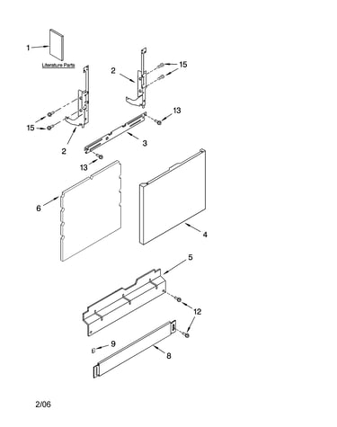 Door and panel parts
