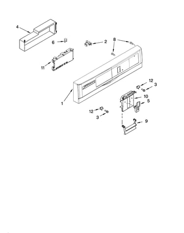 Control panel parts