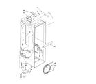 Kenmore 10655386401 refrigerator liner parts diagram