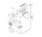 Kenmore 10655386401 icemaker parts, optional parts (not included) diagram