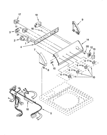 Control panel parts