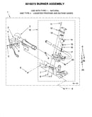 8318272 burner assembly, optional parts (not included)