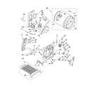 Kenmore 11076832501 bulkhead parts diagram