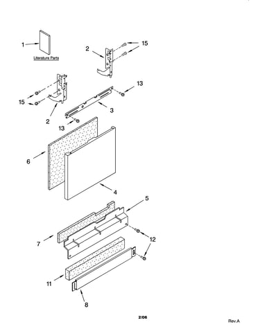 Door and panel parts