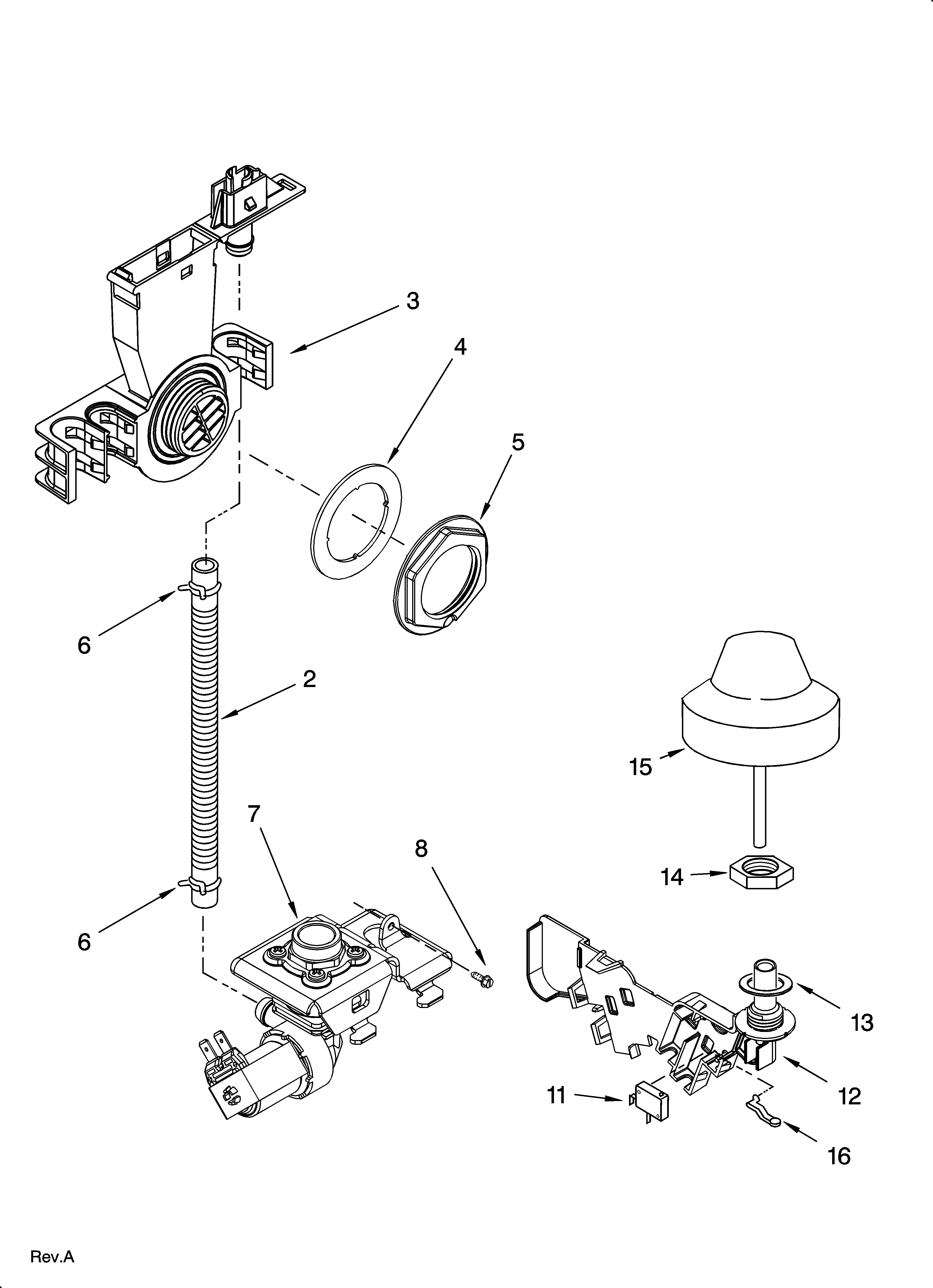 FILL AND OVERFILL PARTS