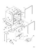Tub and frame parts