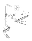Upper wash and rinse parts