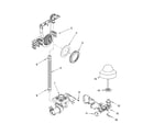 Kenmore Elite 66576962K600 fill and overfill parts diagram
