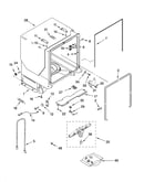 Tub and frame parts