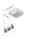 Lower rack parts, optional parts (not included)