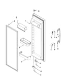 Refrigerator door parts
