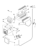 Icemaker parts, optional parts (not included)