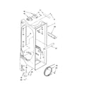Kenmore 10657079600 refrigerator liner parts diagram