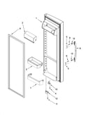 Refrigerator door parts