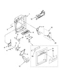 Dispenser front parts