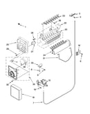 Icemaker parts, optional parts (not included)