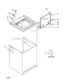 Top and cabinet parts