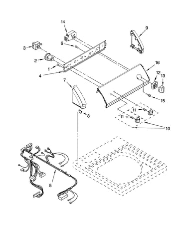 Control panel parts