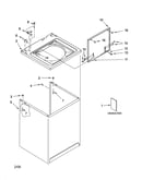 Top and cabinet parts