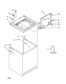 Top and cabinet parts