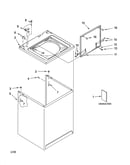 Top and cabinet parts